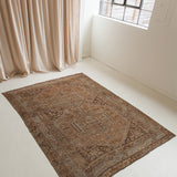 Honey, antique large rug