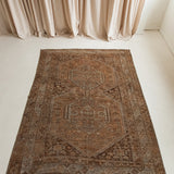 Honey, antique large rug