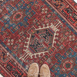 Kianu, small antique rug