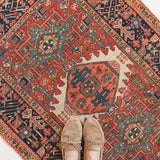 Leontine, antique small rug