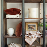 Palazzo velvet Pillow in Havane