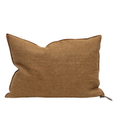 Washed Linen Lumbar in Havane