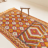 Moroccan 025, vintage large rug