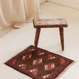 Navid, vintage mini rug