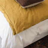 XL satin mimi Cocoon in Ocre