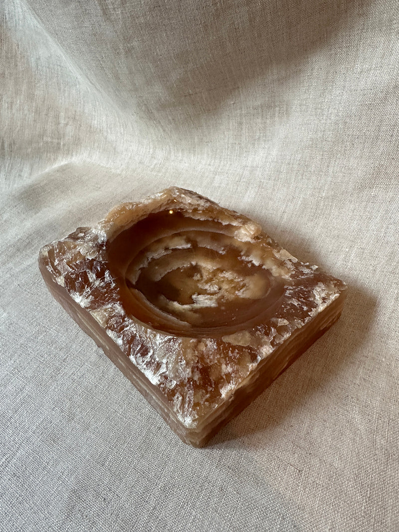 Vintage onyx ash tray