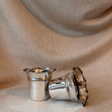 Pair of antique silver cups