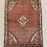 Pansy, antique small rug