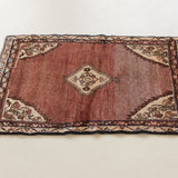 Pansy, antique small rug