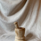 Wooden pestle & mortar