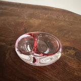 Vintage Murano Sommerso trinket dish