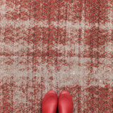 Roux, vintage large rug