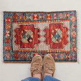 Rowan, mini vintage rug