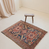 Saphir, small antique rug