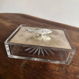 Vintage sardine dish