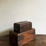 Vintage wooden trunks (pair)