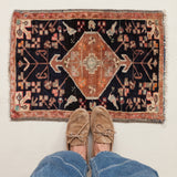 Tabitha, vintage mini rug