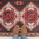 Thalía, vintage mini rug