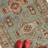 Thelma & Louise, antique runners (pair)