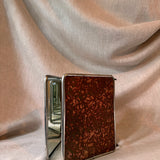 Vintage French triptych mirror