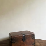 Vintage wooden trunk