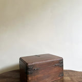 Vintage wooden trunk