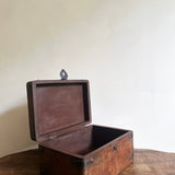 Vintage wooden trunk