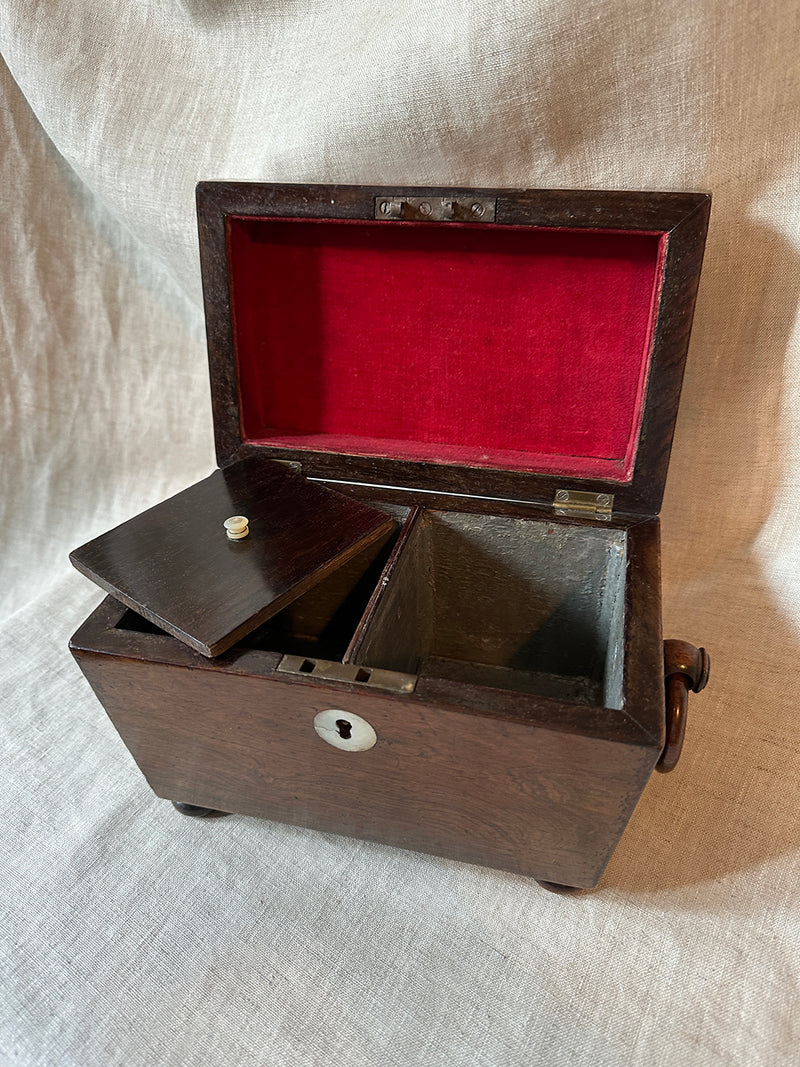 Victorian tea caddy