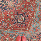 Zarina, large antique rug