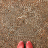 Zi, antique large rug