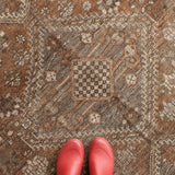 Zulfiqar, antique large rug