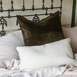 Washed Linen Throw in Panty/Givré