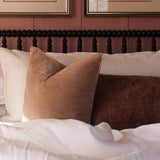 Velvet Pillow in Blush